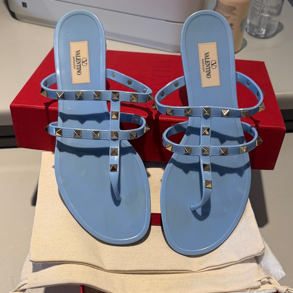 Valentino Rockstar PVC sandal